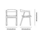 Muna Chair By Gazzda