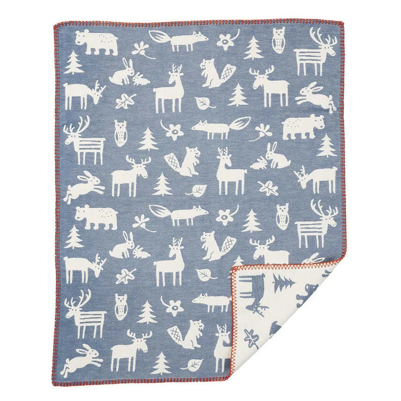 Klippan Forest Small Brushed Cotton Blanket