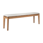 Bok Outdoor Bench With Cushion - Teak