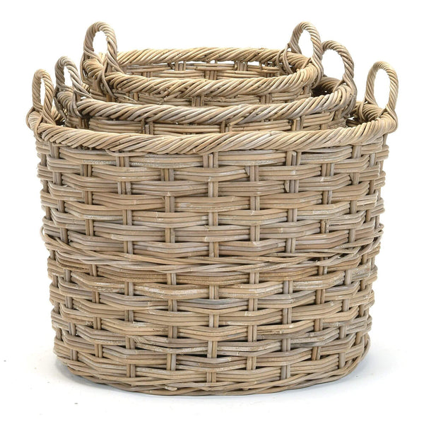 Oval Rattan Basket