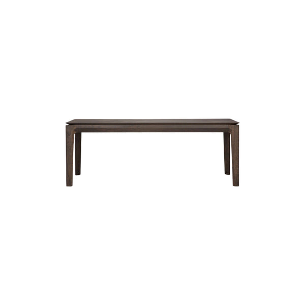 Varnished Oak Bok Bench - Brown