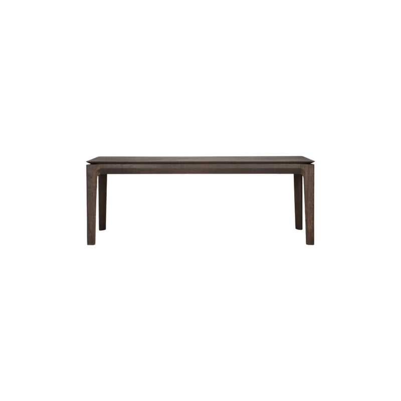 Varnished Oak Bok Bench - Brown