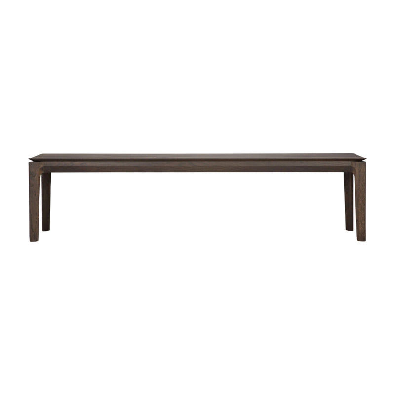 Varnished Oak Bok Bench - Brown