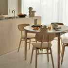 Oak Bok Round Extendable Dining Table