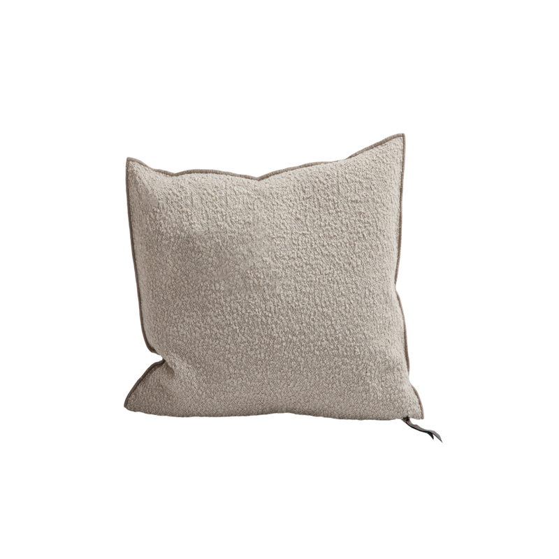 Canvas Wooly Pillow - 26x26" - Natural