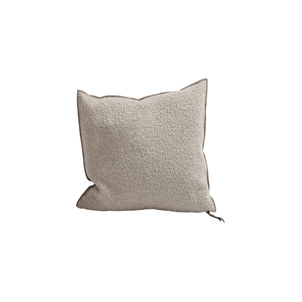 Canvas Wooly Pillow - 20x20" - Natural