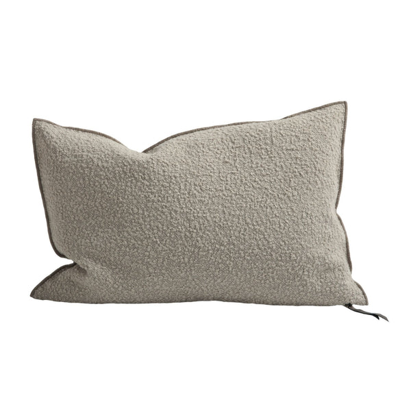 Canvas Wooly Pillow - 16x24" - Natural