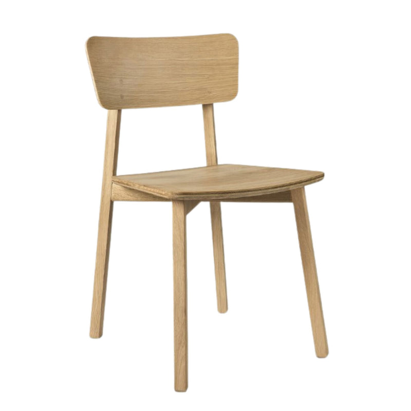 Varnished Oak Casale Dining Chair