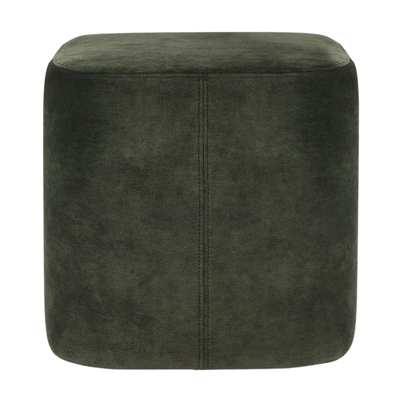 Cube Pouf - Forest Fabric