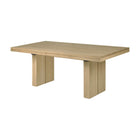 Oak Double Extendable Dining Table