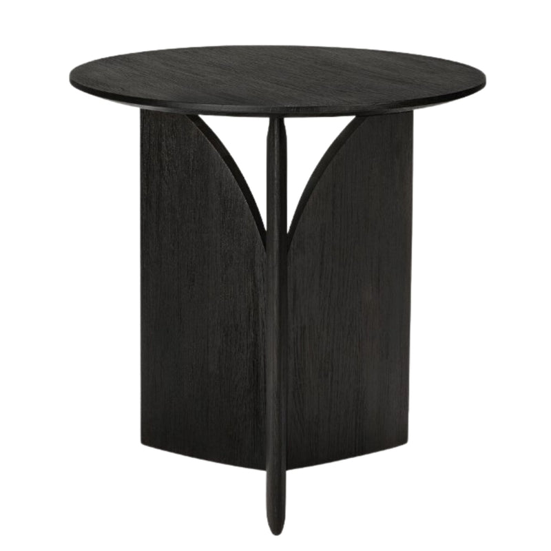 Teak Fin Side Table