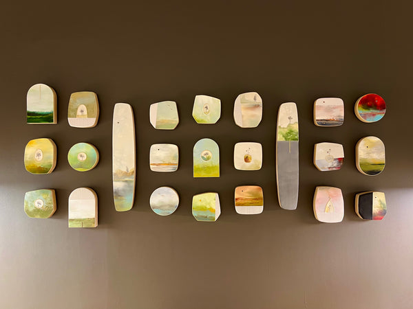 Suzanne McNenly - 100 Day Project Pieces - Shaped or Multi Panel