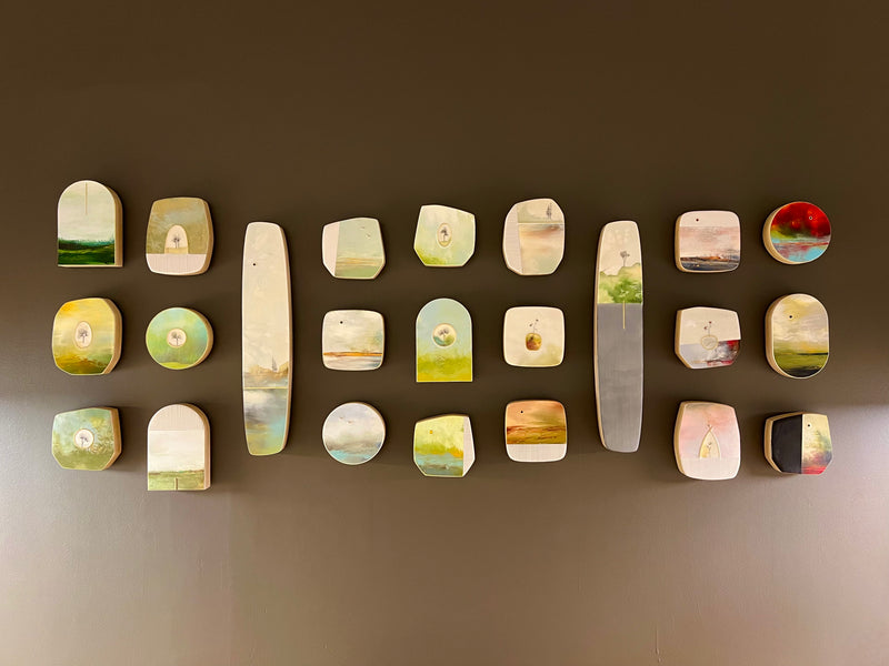 Suzanne McNenly - 100 Day Project Pieces - Shaped or Multi Panel