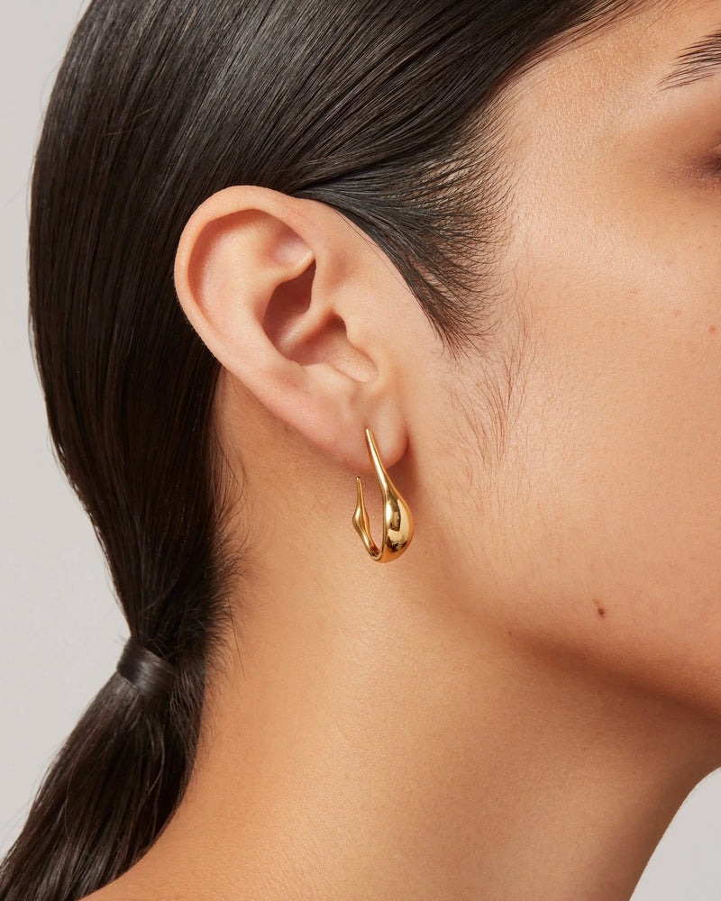 Colette Hoops Gold -Small - Jenny Bird