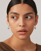 Colette Hoops Silver -Small - Jenny Bird