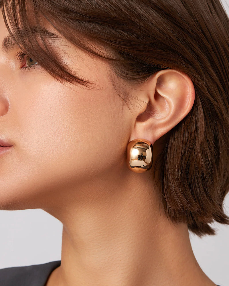 Gemma Hoops Gold - Jenny Bird