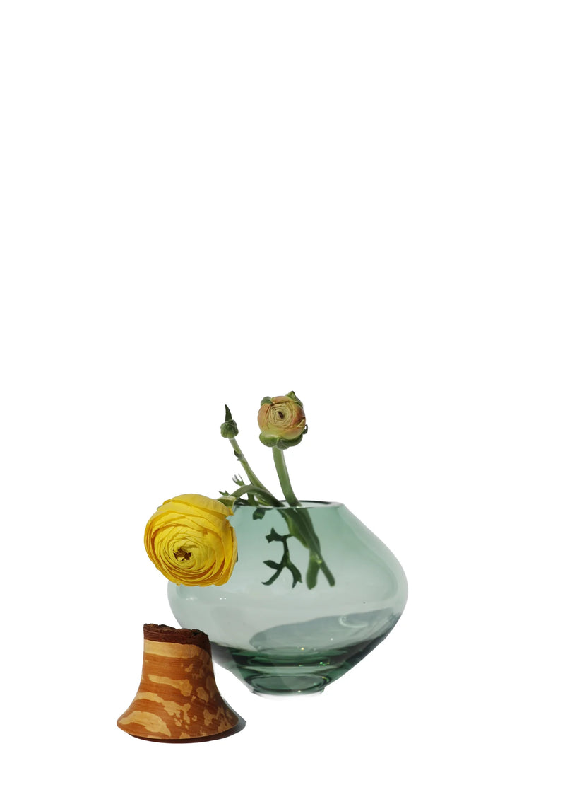 Matisse Stacking Vessel M2 - Blue Dark Wood