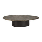 Slice Coffee Table - Minerals - Whisky - Oval