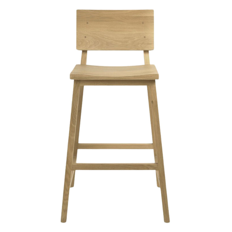 Oak N3 Kitchen Counter Stool