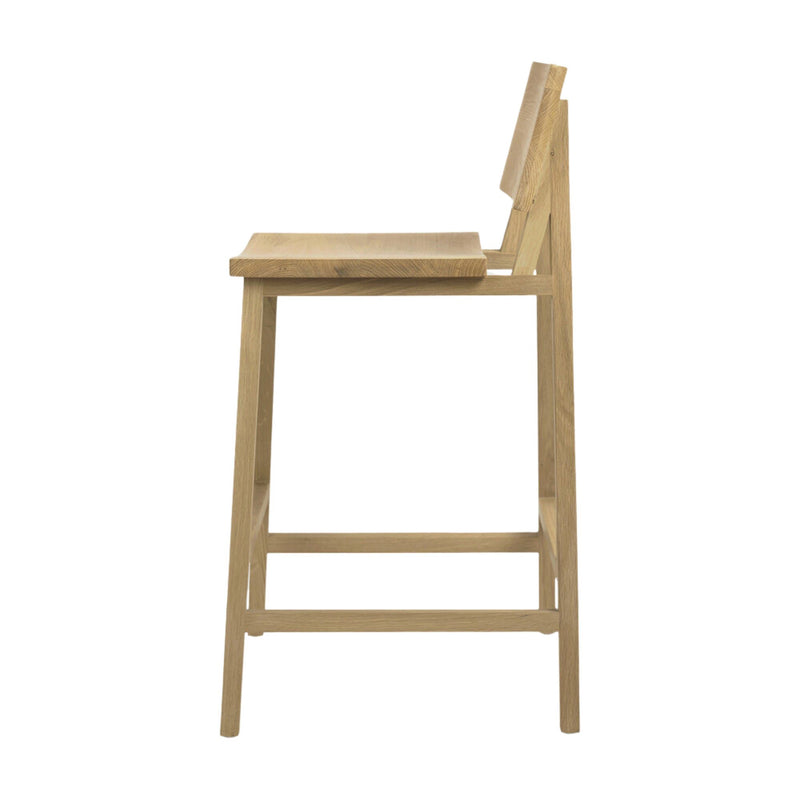 Oak N3 Kitchen Counter Stool