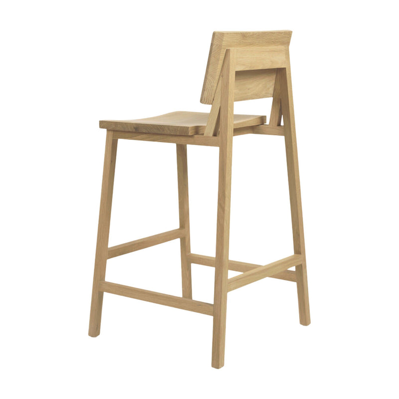 Oak N3 Kitchen Counter Stool