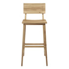 Oak N4 Bar Stool