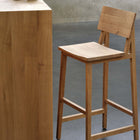 Oak N4 Bar Stool