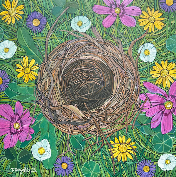 Tanya Zaryski - Nesting #1 - 10"x10"