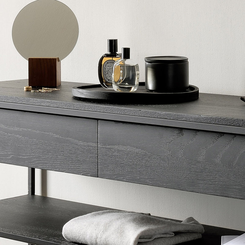 Oak Monolit Black Console