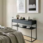 Oak Monolit Black Console