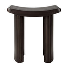 Roller Max Stool - Varnished Mahogany - Dark Brown