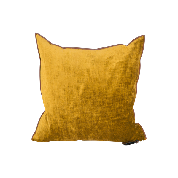 Royal Velvet Pillow - 26x26" - Ocre