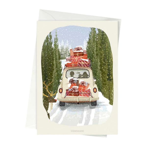 All Packed for Christmas - Greeting Card