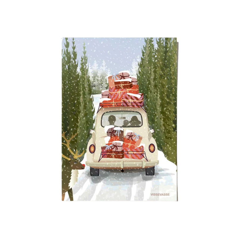 All Packed for Christmas - mini card / gift tag