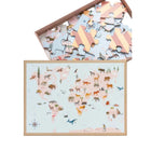 World Map Animal - Jigsaw Puzzle - 42 pieces