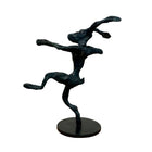 Creemore Dancing Rabbits by Anne McIlroy / Bronze