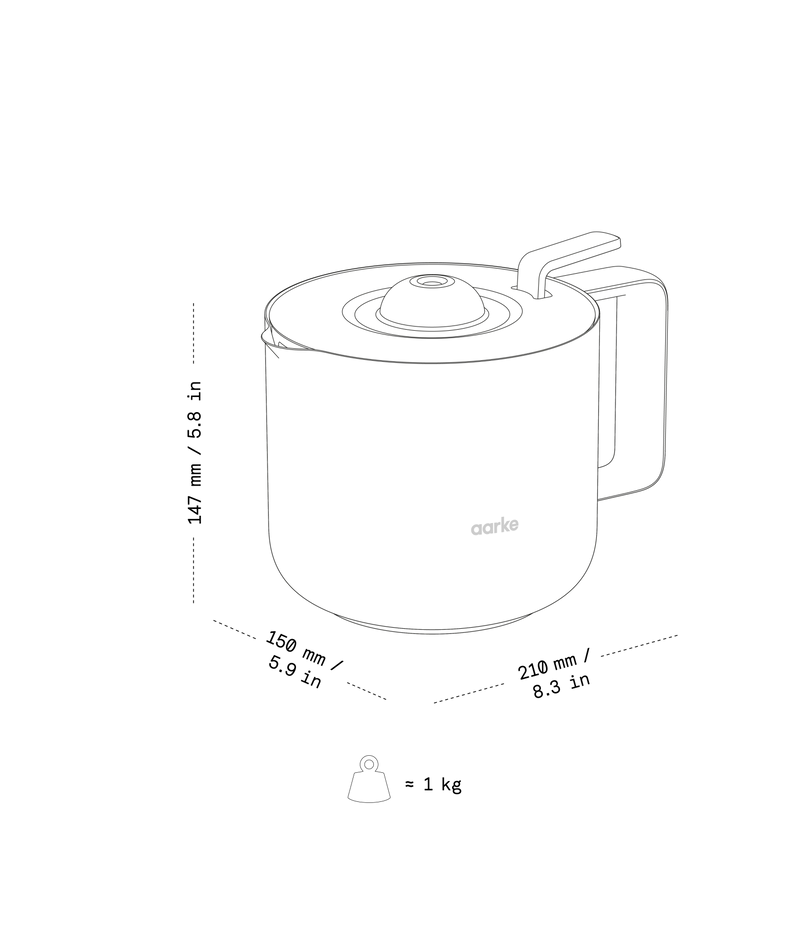 Thermal Jug Stainless Steel - Aarke