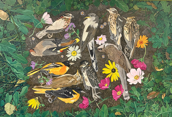 Tanya Zaryski - The Burial  - 24"x16"