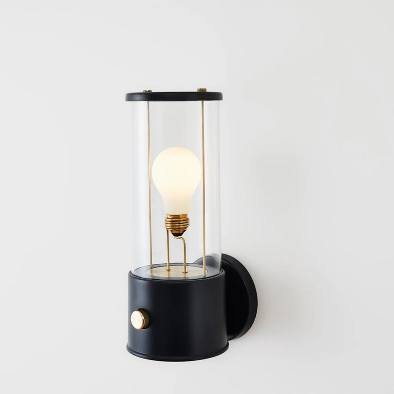 The Muse Wall Light in Hackles Black
