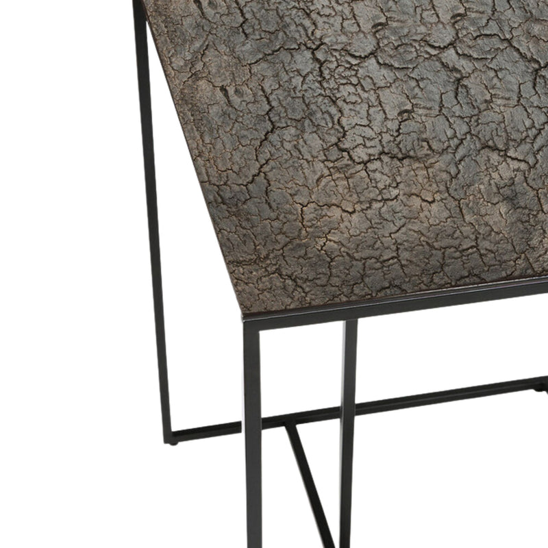 Triptic Side Table - Lava