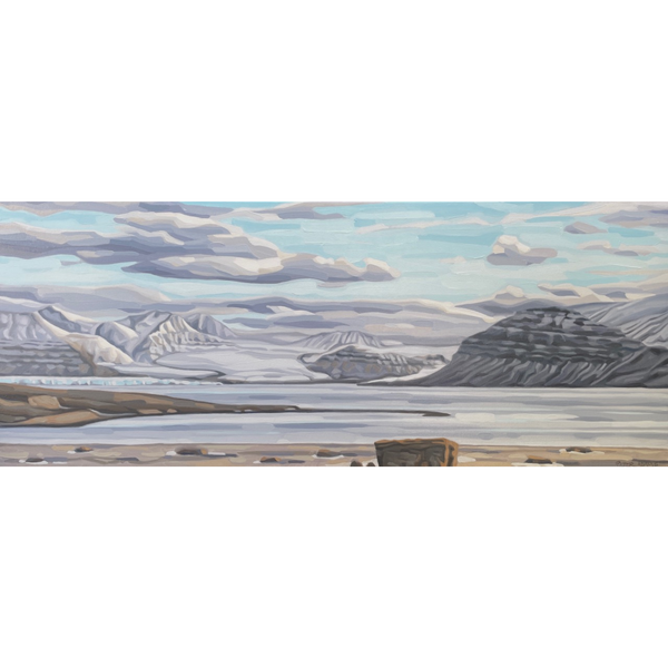 Peter Adams - Tunabreen Glacier From Bjonahamna