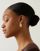 U-Link Earrings Gold - Jenny Bird