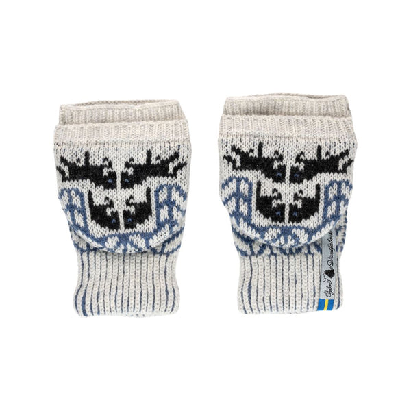 Fold Up Mittens, Gotland Pattern, Ojbro Vantfabrik