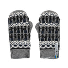 Koren Pattern Swedish Mittens Double Merino Ojbro Vantfabrik