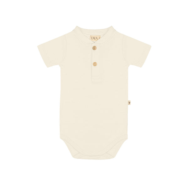 Onesie With Buttons Short Sleeves