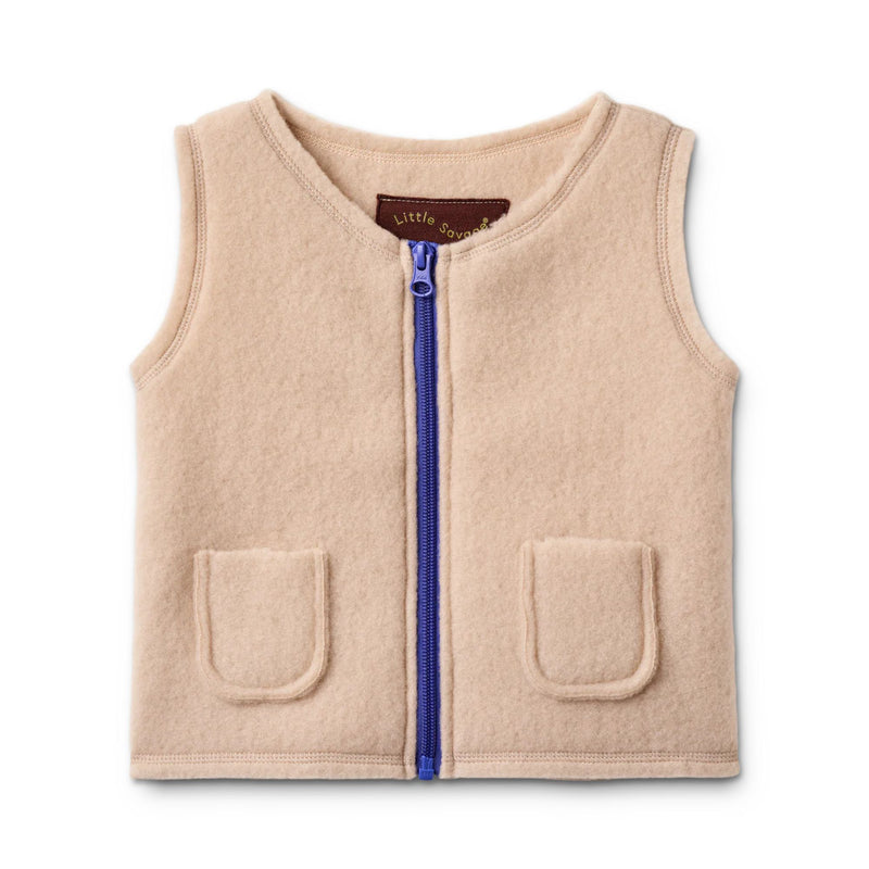 Brushed Wool Vest