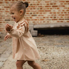 Long Sleeve Dress with Angel Wings