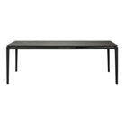 Varnished Oak Bok Extendable Dining Table