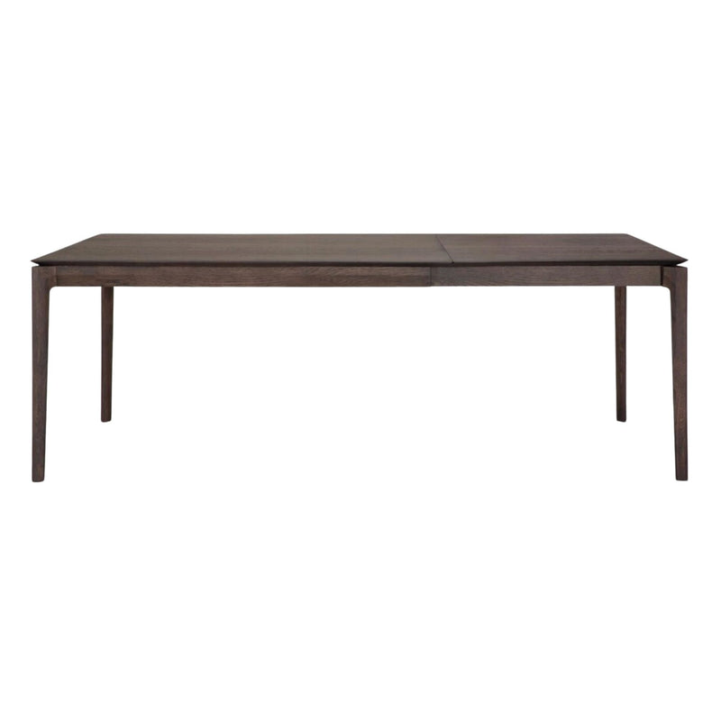 Varnished Oak Bok Extendable Dining Table