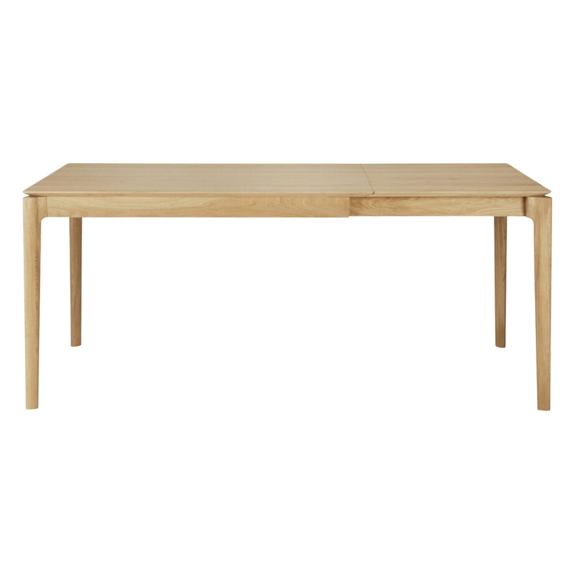 Varnished Oak Bok Extendable Dining Table